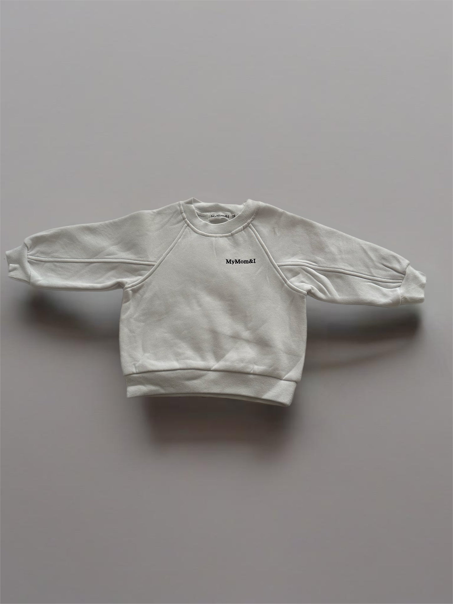 Baby & Toddler White UNISEX Fleece Two-piece Shorts Set